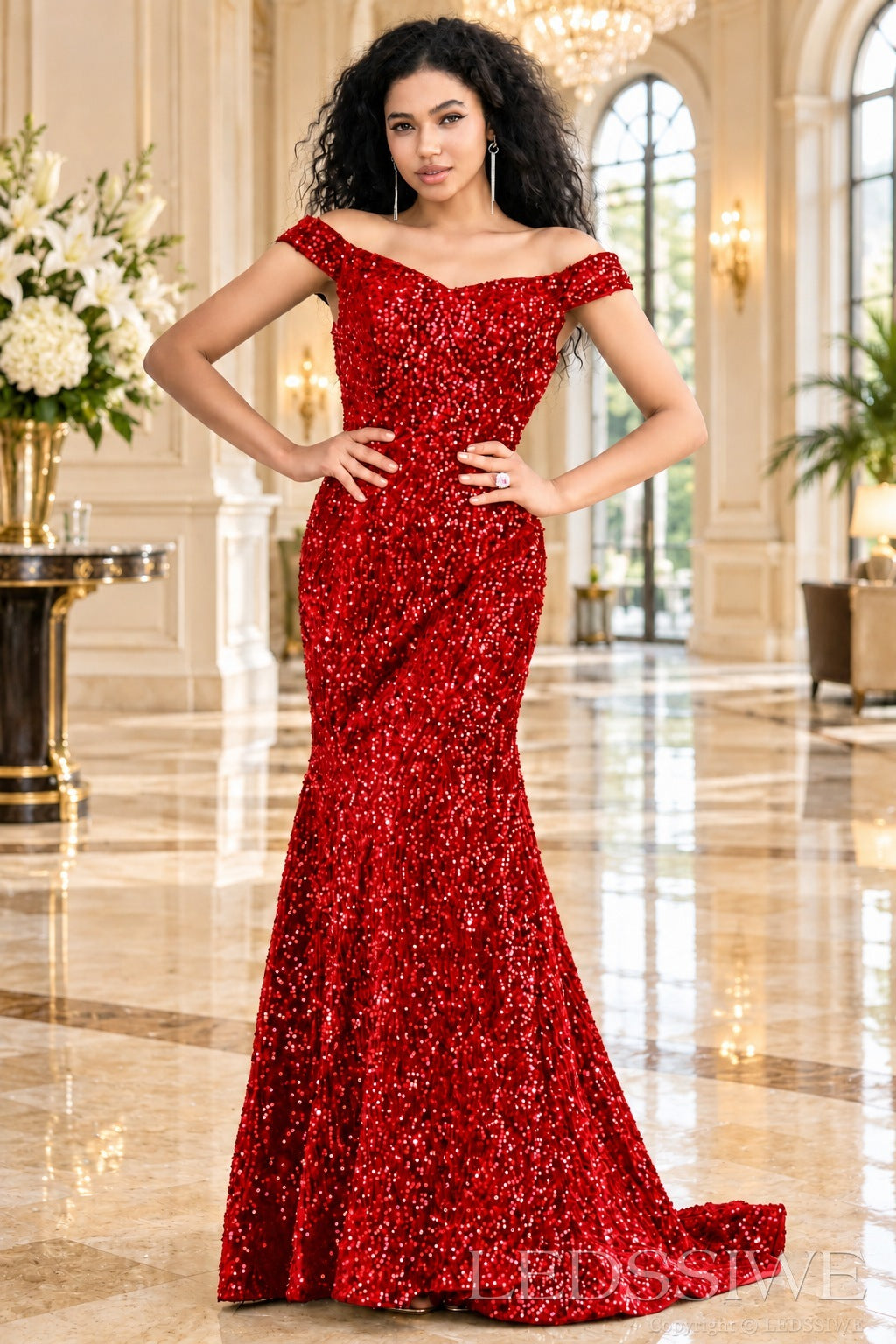 Red color swatch